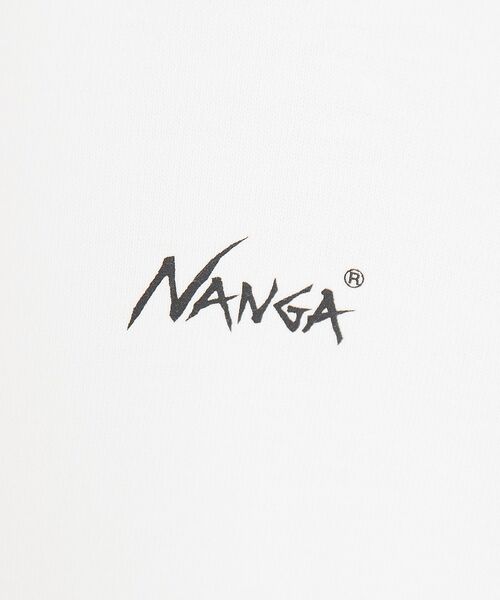ABAHOUSE / アバハウス Tシャツ | 【NANGA/ナンガ 】DRY MIX PIVOT SLEEVE TEE/ ロゴ | 詳細4