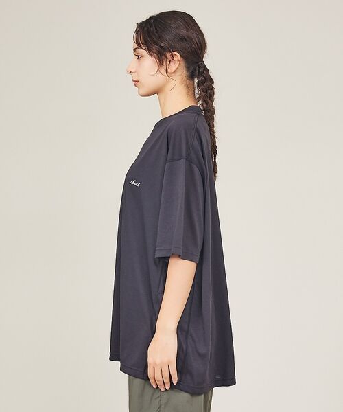 ABAHOUSE / アバハウス Tシャツ | 【NANGA/ナンガ 】DRY MIX PIVOT SLEEVE TEE/ ロゴ | 詳細8