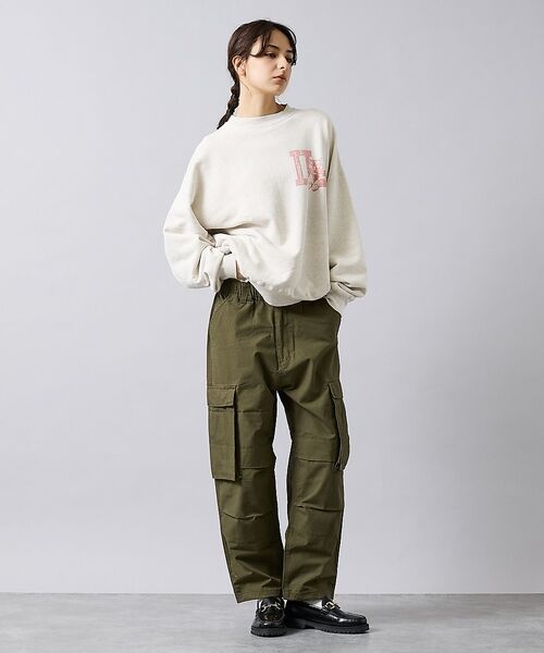 ABAHOUSE / アバハウス スウェット | 【REMI RELIEF / レミ レリーフ】  SP加工 3飛び裏毛 クルース | 詳細1