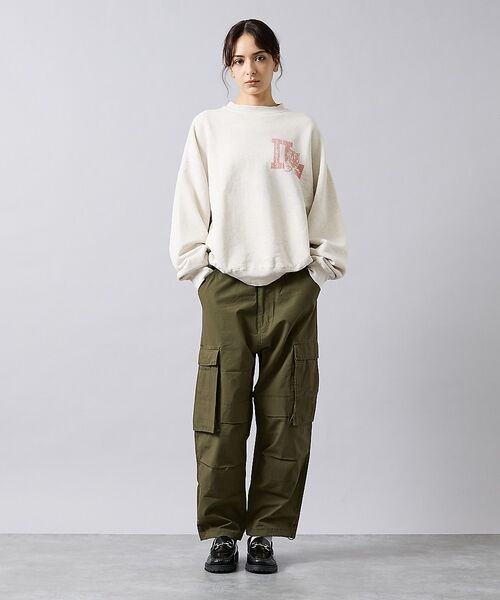 ABAHOUSE / アバハウス スウェット | 【REMI RELIEF / レミ レリーフ】  SP加工 3飛び裏毛 クルース | 詳細2