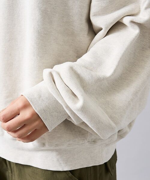 ABAHOUSE / アバハウス スウェット | 【REMI RELIEF / レミ レリーフ】  SP加工 3飛び裏毛 クルース | 詳細8