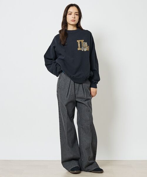 ABAHOUSE / アバハウス スウェット | 【REMI RELIEF / レミ レリーフ】  SP加工 3飛び裏毛 クルース | 詳細11