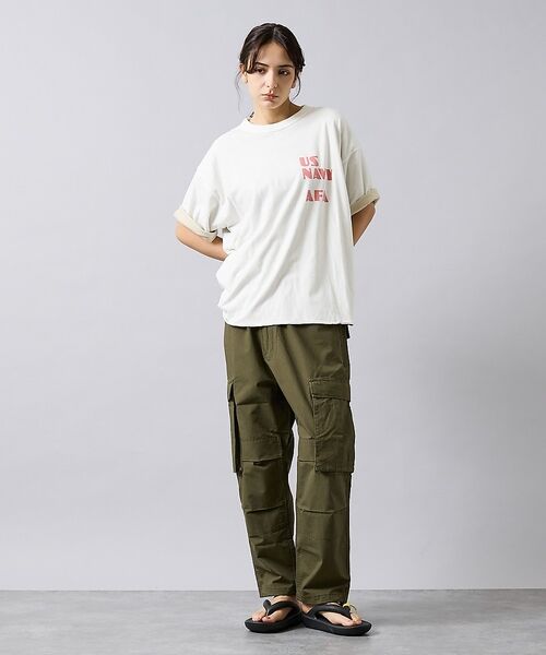 ABAHOUSE / アバハウス Tシャツ | 【REMI RELIEF / レミ レリーフ】 Reversible T-shi | 詳細1