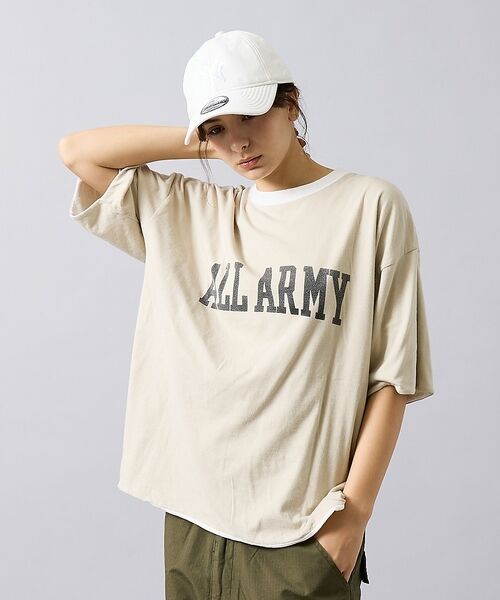 ABAHOUSE / アバハウス Tシャツ | 【REMI RELIEF / レミ レリーフ】 Reversible T-shi | 詳細10