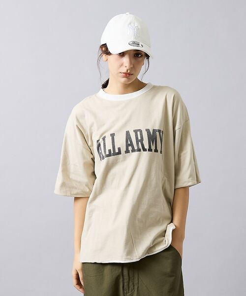 ABAHOUSE / アバハウス Tシャツ | 【REMI RELIEF / レミ レリーフ】 Reversible T-shi | 詳細11