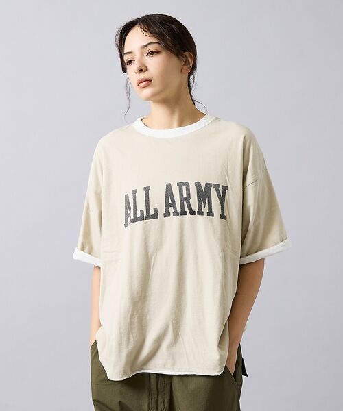 ABAHOUSE / アバハウス Tシャツ | 【REMI RELIEF / レミ レリーフ】 Reversible T-shi | 詳細16