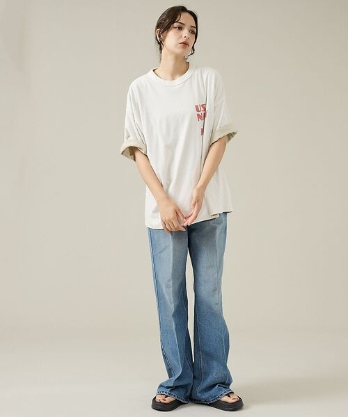 ABAHOUSE / アバハウス Tシャツ | 【REMI RELIEF / レミ レリーフ】 Reversible T-shi | 詳細19