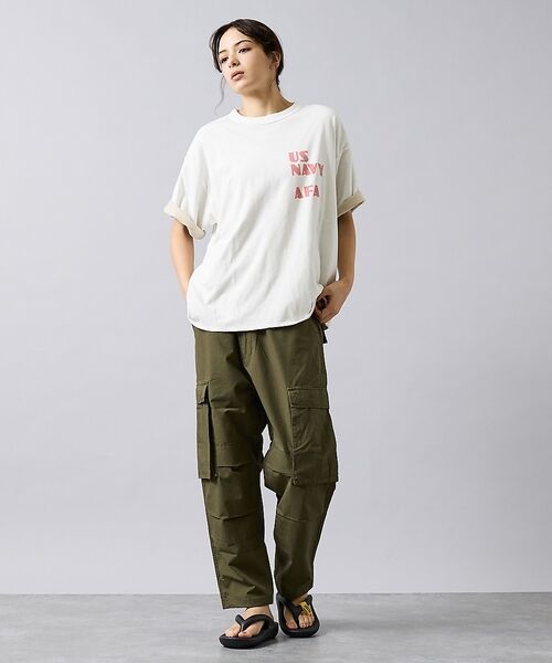 ABAHOUSE / アバハウス Tシャツ | 【REMI RELIEF / レミ レリーフ】 Reversible T-shi | 詳細2