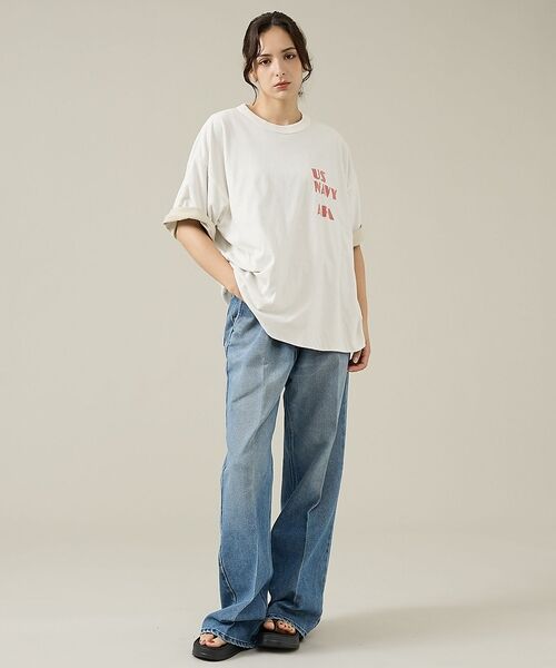 ABAHOUSE / アバハウス Tシャツ | 【REMI RELIEF / レミ レリーフ】 Reversible T-shi | 詳細20