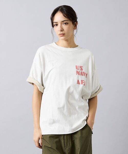 ABAHOUSE / アバハウス Tシャツ | 【REMI RELIEF / レミ レリーフ】 Reversible T-shi | 詳細3