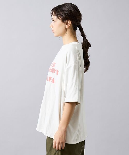 ABAHOUSE / アバハウス Tシャツ | 【REMI RELIEF / レミ レリーフ】 Reversible T-shi | 詳細4