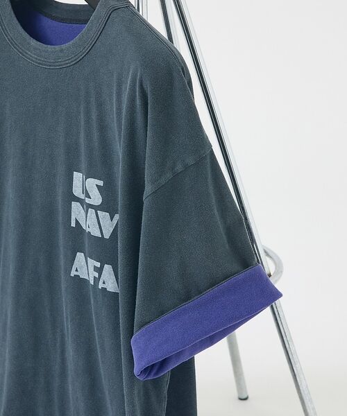 ABAHOUSE / アバハウス Tシャツ | 【REMI RELIEF / レミ レリーフ】 Reversible T-shi | 詳細20