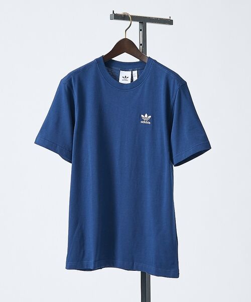 ABAHOUSE / アバハウス Tシャツ | 【adidas / アディダス】トレフォイル エッセンシャルズ 半袖Tシャツ /（ネイビー）