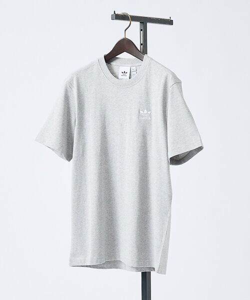 ABAHOUSE / アバハウス Tシャツ | 【adidas / アディダス】トレフォイル エッセンシャルズ 半袖Tシャツ /（グレー）