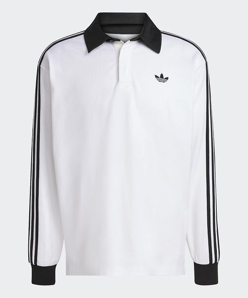 ABAHOUSE / アバハウス トップス | 【adidas originals/アディダスオリジナルス】Rugby polo(ホワイト)