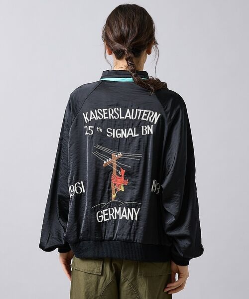 ABAHOUSE / アバハウス ブルゾン | 【THRIFTY LOOK / スリフティールック】 SOUVENIR GREE | 詳細10