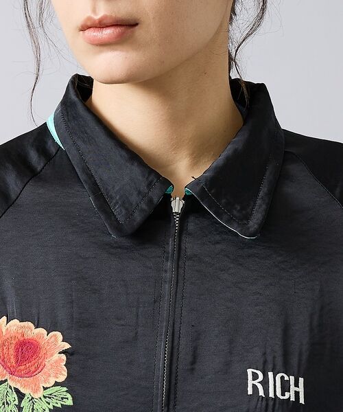 ABAHOUSE / アバハウス ブルゾン | 【THRIFTY LOOK / スリフティールック】 SOUVENIR GREE | 詳細12