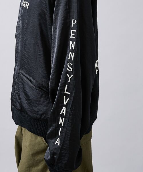 ABAHOUSE / アバハウス ブルゾン | 【THRIFTY LOOK / スリフティールック】 SOUVENIR GREE | 詳細13