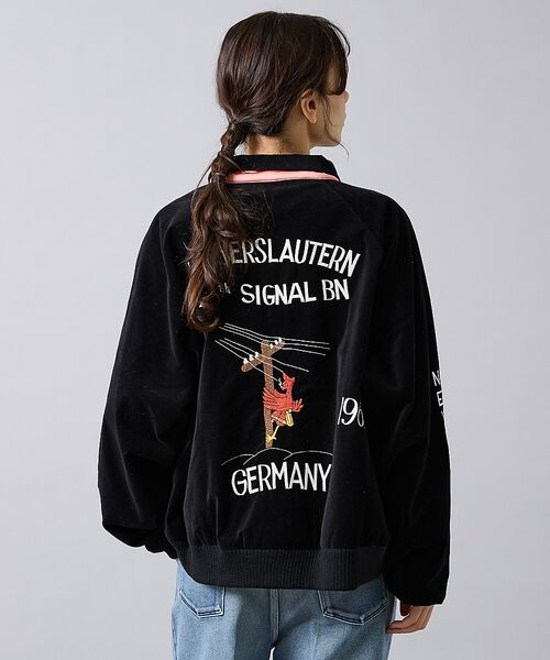 ABAHOUSE / アバハウス ブルゾン | 【THRIFTY LOOK / スリフティールック】 SOUVENIR GREE | 詳細20