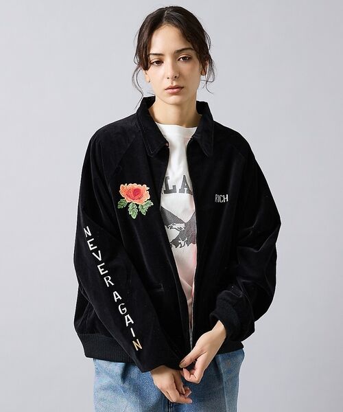 ABAHOUSE / アバハウス ブルゾン | 【THRIFTY LOOK / スリフティールック】 SOUVENIR GREE | 詳細22