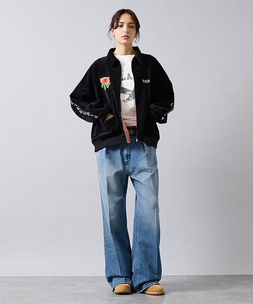 ABAHOUSE / アバハウス ブルゾン | 【THRIFTY LOOK / スリフティールック】 SOUVENIR GREE | 詳細24