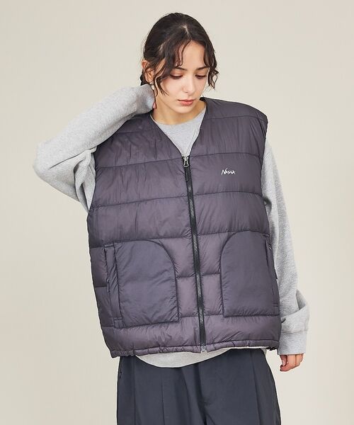 ABAHOUSE / アバハウス ダウンジャケット・ベスト | 【NANGA/ナンガ】SHEER DOWN VEST/ シアーダウンベスト/N2 | 詳細4