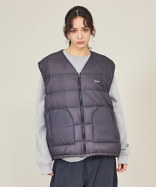 ABAHOUSE / アバハウス ダウンジャケット・ベスト | 【NANGA/ナンガ】SHEER DOWN VEST/ シアーダウンベスト/N2 | 詳細5