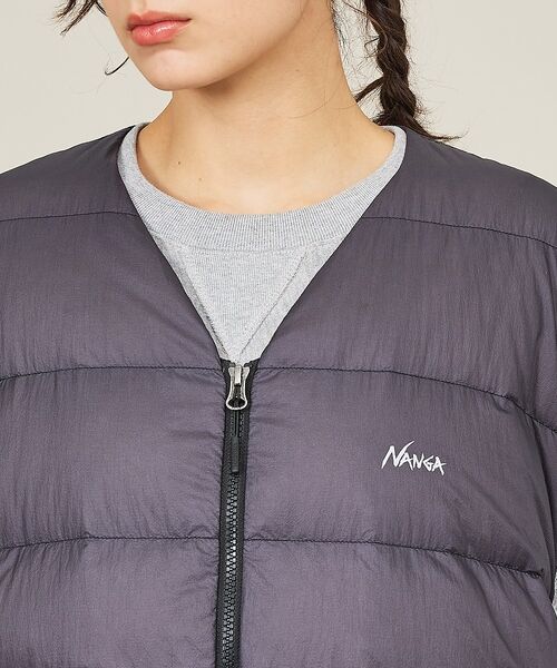 ABAHOUSE / アバハウス ダウンジャケット・ベスト | 【NANGA/ナンガ】SHEER DOWN VEST/ シアーダウンベスト/N2 | 詳細8