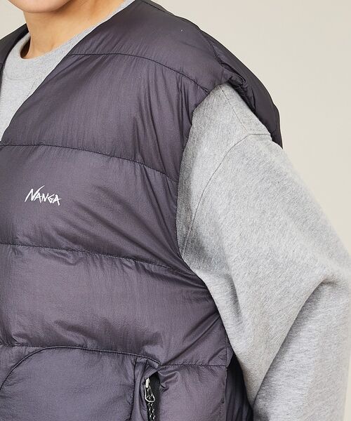 ABAHOUSE / アバハウス ダウンジャケット・ベスト | 【NANGA/ナンガ】SHEER DOWN VEST/ シアーダウンベスト/N2 | 詳細9