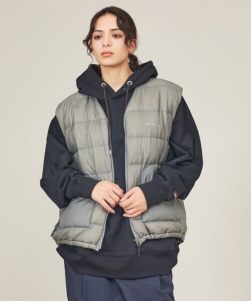 ABAHOUSE / アバハウス ダウンジャケット・ベスト | 【NANGA/ナンガ】SHEER DOWN VEST/ シアーダウンベスト/N2 | 詳細19