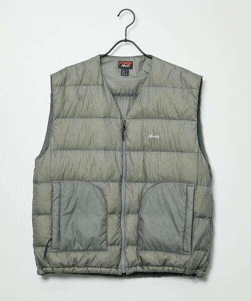 ABAHOUSE / アバハウス ダウンジャケット・ベスト | 【NANGA/ナンガ】SHEER DOWN VEST/ シアーダウンベスト/N2 | 詳細22