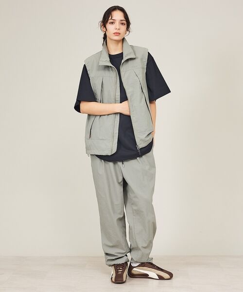 ABAHOUSE / アバハウス ブルゾン | 【NANGA / ナンガ】N2600-1C132A / 26SS ナイロンタッサ | 詳細1