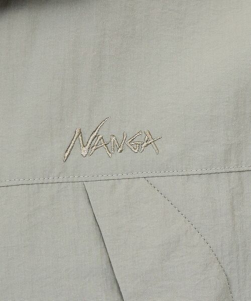 ABAHOUSE / アバハウス ブルゾン | 【NANGA / ナンガ】N2600-1C132A / 26SS ナイロンタッサ | 詳細4