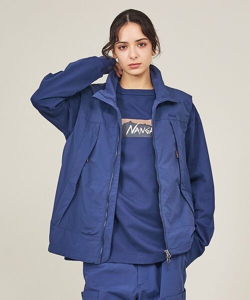 ABAHOUSE / アバハウス ブルゾン | 【NANGA / ナンガ】N2600-1C132A / 26SS ナイロンタッサ（ネイビー）