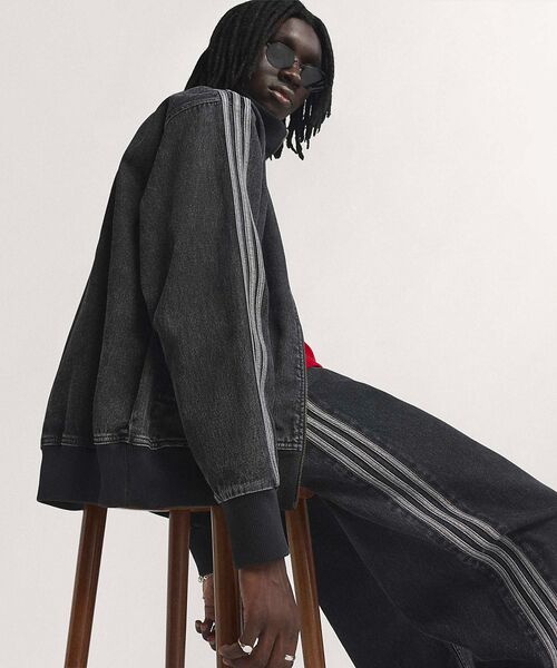 ABAHOUSE / アバハウス ブルゾン | 【adidas /アディダス】 ADICOLOR DENIM FIREBIRD | 詳細9