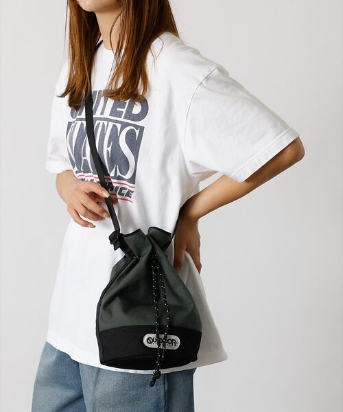 ABAHOUSE / アバハウス ショルダーバッグ | 【OUTDOOR PRODUCTS / アウトドアプロダクツ】Two Tone | 詳細1