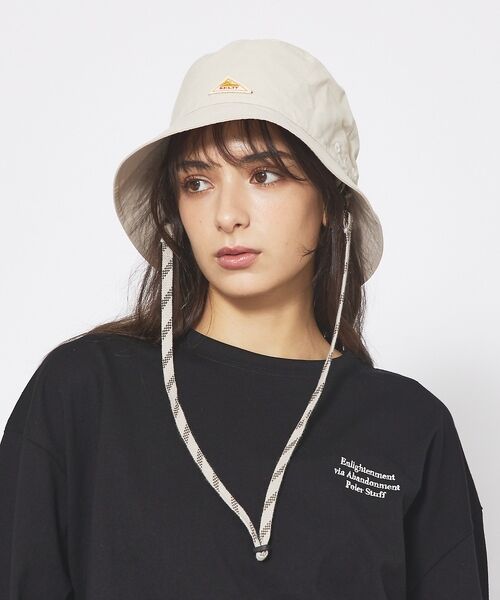 ABAHOUSE / アバハウス ハット | 【KELTY/ケルティー】/ワンポイント 紐付き配色 バケットハット / アドベ | 詳細29