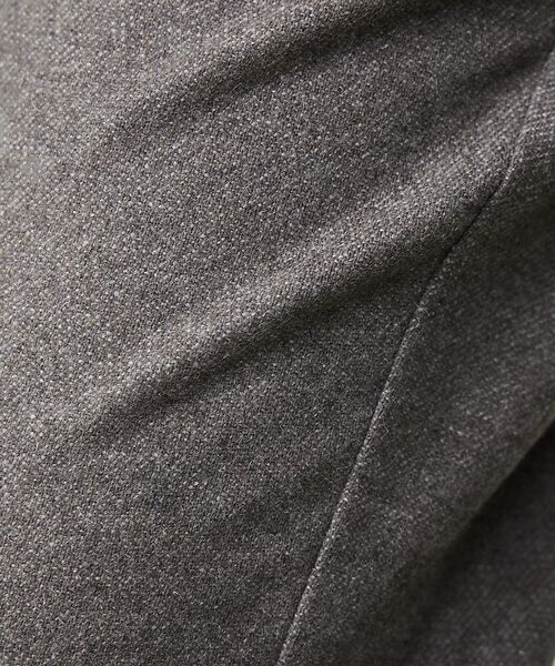 ABAHOUSE / アバハウス スラックス・ドレスパンツ | 【カシミヤブレンド】ウール ツイルスラックス / セットアップ対応 | 詳細4