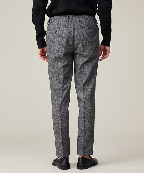 ABAHOUSE / アバハウス スラックス・ドレスパンツ | 【カシミヤブレンド】ウール ツイルスラックス / セットアップ対応 | 詳細13