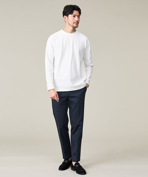 ABAHOUSE / アバハウス スラックス・ドレスパンツ | 【セットアップ対応】プレミアム ポンチスラックス【予約】 | 詳細12