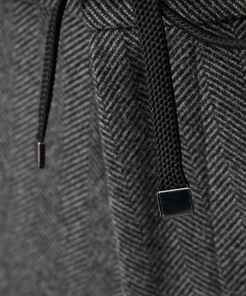 ABAHOUSE / アバハウス テーラードジャケット | 【上下2点SET/WEB限定】ヘリンボーン ジャガード ニットセットアップ / | 詳細19