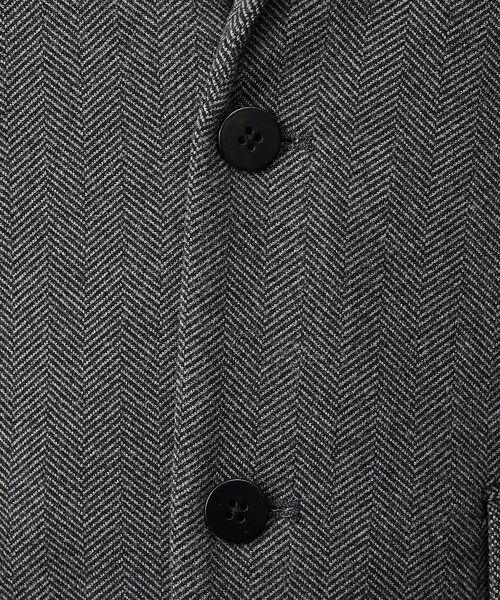 ABAHOUSE / アバハウス テーラードジャケット | 【上下2点SET/WEB限定】ヘリンボーン ジャガード ニットセットアップ / | 詳細11