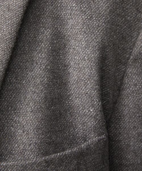 ABAHOUSE / アバハウス テーラードジャケット | 【カシミヤブレンド】ウール ツイルジャケット / セットアップ対応 | 詳細3