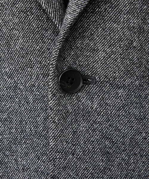 ABAHOUSE / アバハウス テーラードジャケット | 【カシミヤブレンド】ウール ツイルジャケット / セットアップ対応 | 詳細18