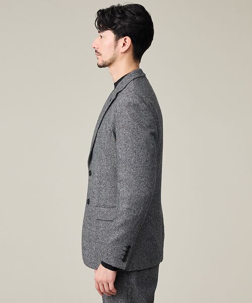 ABAHOUSE / アバハウス テーラードジャケット | 【カシミヤブレンド】ウール ツイルジャケット / セットアップ対応 | 詳細10