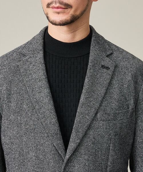 ABAHOUSE / アバハウス テーラードジャケット | 【カシミヤブレンド】ウール ツイルジャケット / セットアップ対応 | 詳細12