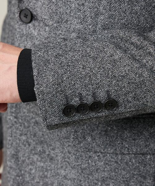 ABAHOUSE / アバハウス テーラードジャケット | 【カシミヤブレンド】ウール ツイルジャケット / セットアップ対応 | 詳細16