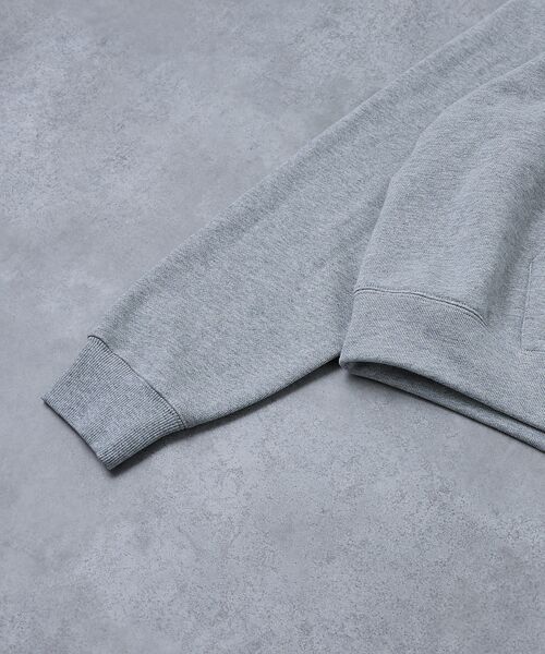 ABAHOUSE / アバハウス パーカー | 【AH ABAHOUSE】クロップド ダブルジップ スウェットフーディー / セ | 詳細10