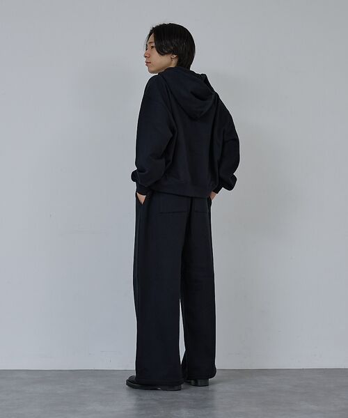 ABAHOUSE / アバハウス パーカー | 【AH ABAHOUSE】クロップド ダブルジップ スウェットフーディー / セ | 詳細16