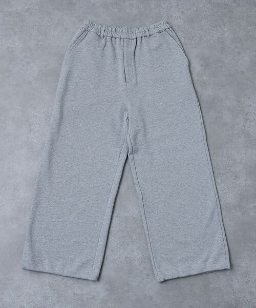 ABAHOUSE / アバハウス パンツ | 【AH ABAHOUSE】ワイドバギー スウェットパンツ / セットアップ対応 | 詳細8